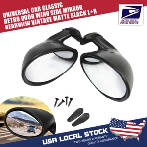 2X Sport Side View Car Mirrors For SUV Car Truck Van Traffic Safety Universal - Bild 1 von 20