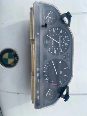 1984-85 BMW E30 Instrument Gauge Cluster Speedometer  325e 318i 5k Tach - Image 1 of 4