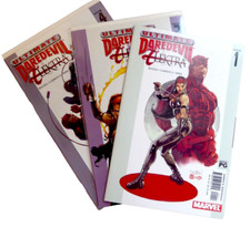 Marvel ULTIMATE DAREDEVIL ELEKTRA (2003) #1 3 4 RUCKA Lot VF/NM to NM Ships FREE