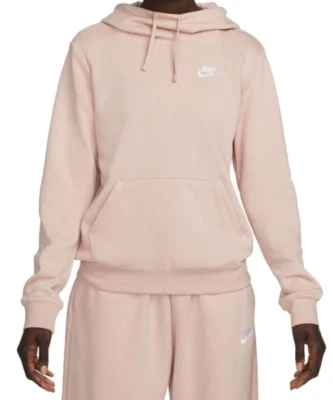 Nike Hoodie NSW Club Fleece Sweatshirt Size Womens XL NEW - Image 1 of 4