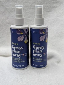 Lot of 2 Asutra SPRAY PAIN AWAY Pain Relieving Spray 4oz 118ml - Picture 1 of 2
