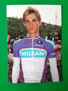 CYCLISME carte cycliste MARTIN VELITS équipe MILRAM coups de pédales 