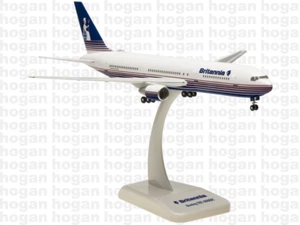 (Rare)1:200 Hogan Wings Britannia B767-300 Aircraft Model With Stand - Picture 1 of 1