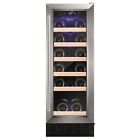 Amica 19 Bottle Single Zone Freestanding Under Counter Wine Cooler  - S AWC300SS