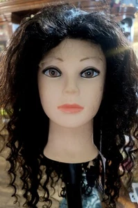 High Quality Soft 16'' Wave Curly Human Hair Front Lace Wig - Picture 1 of 7