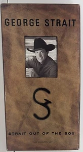 George Strait Straight Out Of The Box Cassette Collection Complete w/ Book - Picture 1 of 23