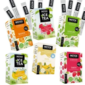 (147,81€/1kg) 44 INSTICK Getränkepulver Mix Paket Instant Zuckerfrei Vegan - Bild 1 von 3