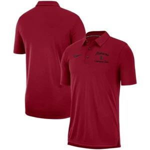  Alabama Crimson Tide Nike Team Polo - Crimson Men's Sz Medium - Picture 1 of 3