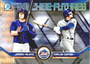 Bowman Draft 2018 cromo franquicia Futures jarred Kelenic-Carlos Cortes Mets - Imagen 1 de 2