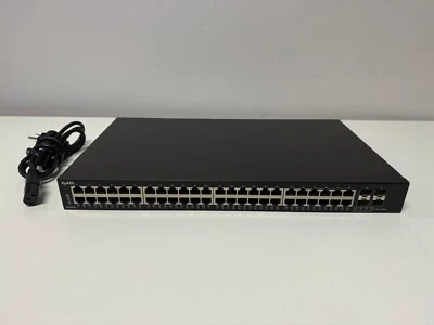 ZyXEL GS1910-48 48-port Rack-Mountable Plug-in Module Ethernet Switch | Works! - Image 1 of 4