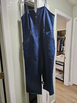 Mono Jersey Derek Corazón Azul Denim Correa Espagueti Talla 1X Foto 1 de 4