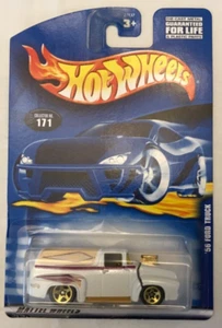 Hot Wheels '56 Ford Truck White With Graphics /Vintage 2000 / Brand New Sealed - Picture 1 of 8