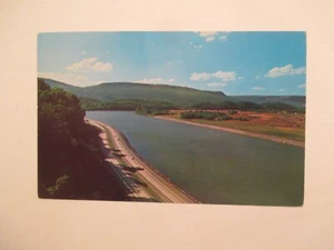 Chattanooga Tennessee Postkarte Interstate Highway 24 und River TN - Bild 1 von 2