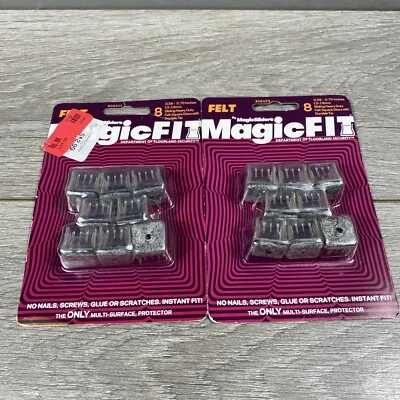 2 Pack Magic Sliders 15 -18 Mm Square Sliders (8-Pack) Chair Leg Sliders - Image 1 of 4