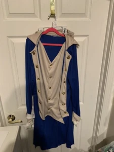 California Costumes George Washington Costume Adult Size Large Jacket & Pants - Picture 1 of 12