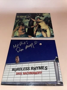 DAVE NACHMANOFF • Time Before The Fall | Wordless Rhymes - Signed Autographed - Imagen 1 de 10