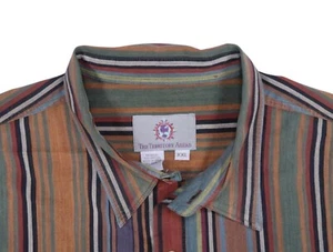 THE TERRITORY AHEAD XXL vintage stripe SHIRT long sleeve button up southwestern - Picture 1 of 9