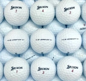 Srixon Z Star XV Used Golf Balls 100 In Mint Condition, AAAAA Quality - Picture 1 of 8