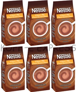 NESTLE HOT CHOCOLATE OSCURO WHIPPER MEZCLA 6 x 2 LB BOLSAS CALIENTE MEZCLA DE VENTA DE CACAO - Imagen 1 de 10