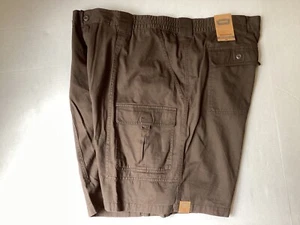 The Foundry Cargo Shorts Mens Sz 52 Comfort Stretch Waistband Brownstone NWT - Picture 1 of 7