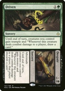 DRIVEN // DESPAIR - MTG Hour of Devastation Rare Sorcery - Picture 1 of 1