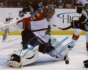 Foto firmada/autografiada de Jacob Markstrom de los Florida Panthers de 8x10 153077 - Imagen 1 de 2