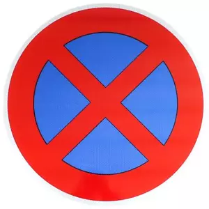 StVO Verkehrszeichen RA2 Nr. 283 Absolutes Halteverbot Verkehrsschild RSA-21 RAL - Bild 1 von 1
