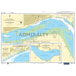 Admiralty Small Craft Chart 5614_19: River Humber - Kingston upon Hull to Humber - Imagen 1 de 1