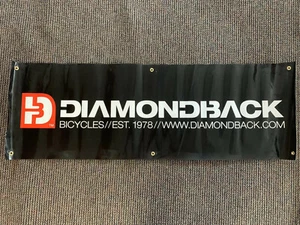 Diamondback Bicycles PVC Banner With Brass Grommets Measures 4’6” X 1’ 6” - Picture 1 of 1