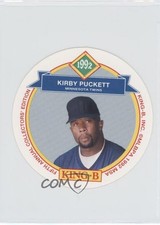 1992 King-B Collector's Edition Discs Food Issue Kirby Puckett #20 HOF