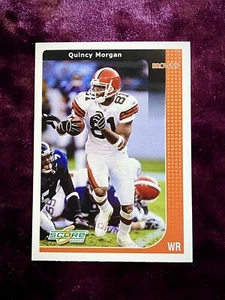 Quincy Morgan 2002 Score RC #59 MINT Browns Rookie Jersey Kansas State Legendsđź’™ - Picture 1 of 2