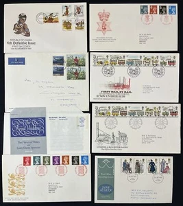 GB Africa FDC Covers x 30 MK7802 - Picture 1 of 4