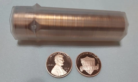 2018 S LINCOLN PENNY CENT PROOF ROLL (50 PCS) Cover