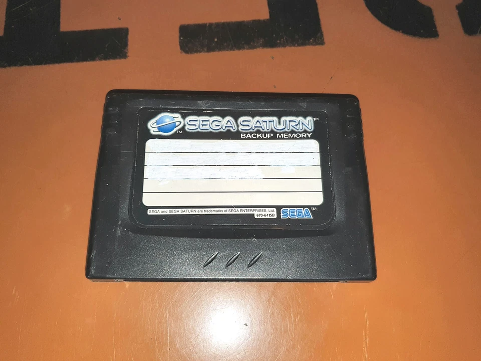 ## Originale SEGA Saturn Scheda Memoria/Memory Card / Memory Card - Usato ## - Immagine 1 di 1