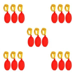 Set of 5 Whole Person Water Spray Ring April Fools' Pranks Red Toys - Picture 1 of 12