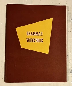 VINTAGE UNUSED Fundamentals of Grammar Workbook Willam Leahy 1967 SHIPS FAST - Picture 1 of 8