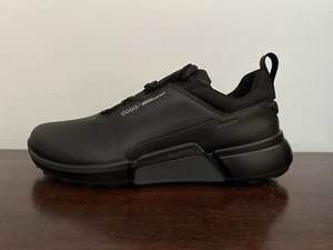ECCO BIOM H4 Men’s Size 11-11.5 (EU 45) Gore-Tex GTX Hybrid Golf Shoes Black - Picture 1 of 6