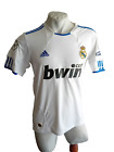 Trikot Fußball Real Madrid 2010-11 adidas Bwin Pepe 3 # Flicken Größe S