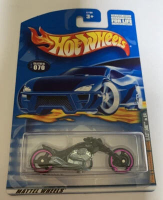 Hot Wheels 2001 Blast Lane #070 Skull & Crossbones Series Purple New - Image 1 of 3