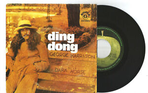 GEORGE HARRISON - DING DONG 7"/45 PORTUGAL POP ROCK 1974