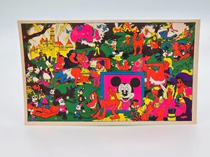 Disney After Dark Vintage 1969 Blacklight Headshop Postcard By Wolly Wood 5"x 8" - Picture 1 of 6