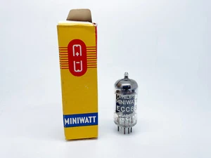 1 x super raro NOS? Tubo de vacío Philips ECC83 12AX7 mC5 N7L placa larga D-getter - Imagen 1 de 7