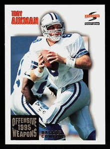 1995 Summit Troy Aikman #188  Football  Dallas Cowboys  OW - Picture 1 of 2