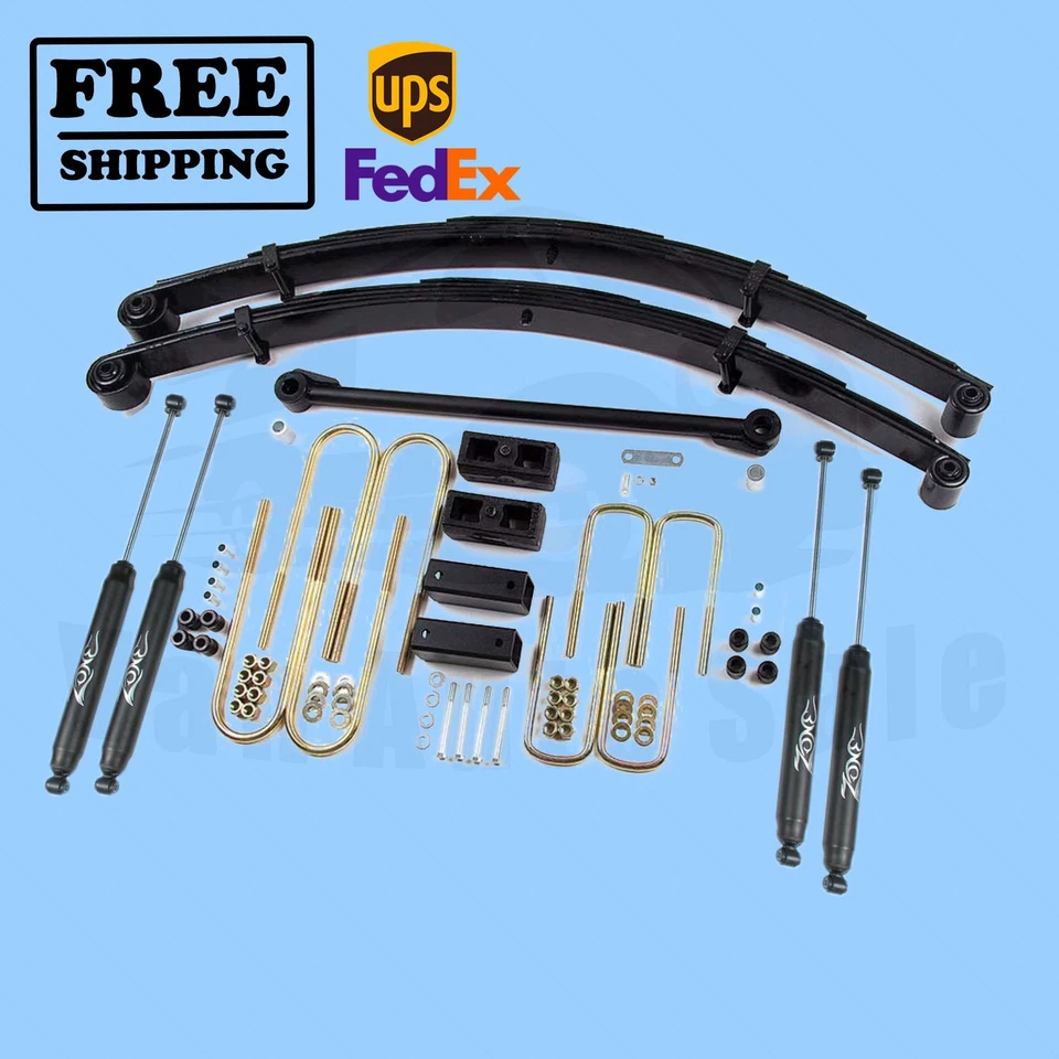 Zone 4" Lift Kit for Ford F250/F350 2000-2004 4WD Gas/Diesel - Image 1 of 3
