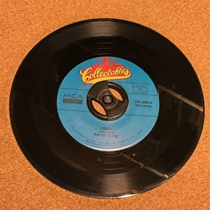 Patsy Cline 45RPM “Crazy/I Fall To Pieces” 1960s Country 7” Vinyl (1992 RE) WOW - Picture 1 of 2