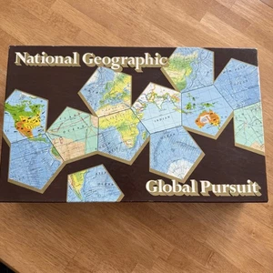 Vintage National Geographic Global Pursuit Board Game 1987 - Picture 1 of 5