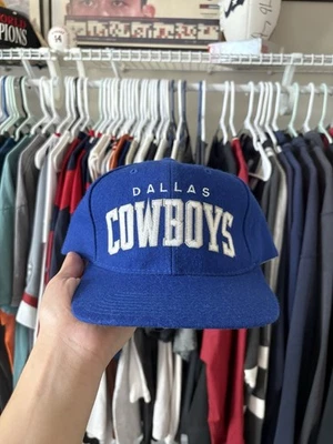 RARO De colección Starter Arch Dallas Cowboys Lana Snapback Etiqueta Blanca Sombrero Foto 1 de 4