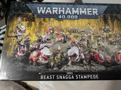 Warhammer 40K Orks Beast Snagga Stampede Battleforce Nuevo en Caja Foto 1 de 2