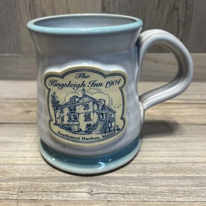 Deneen Pottery Mug The Kingsleigh Inn Southwest Harbor, Maine Hand Thrown - Picture 1 of 5