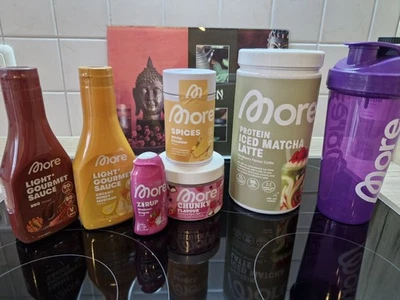 More Nutrition Paket, Matcha, Soßen, more Spices, Chunky, Zerup. Alles Neu - Bild 1 von 2